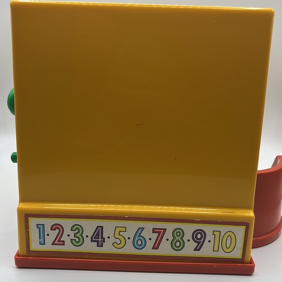 Pristine condition- 1975 Fisher Price Cash Register ORIGINAL BOX - Picture 7 of 11